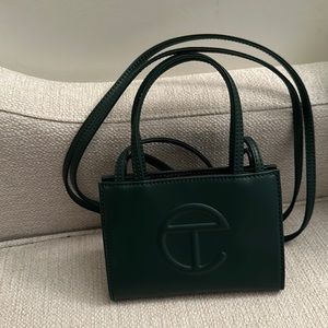 Small Dark Olive Telfer Bag
